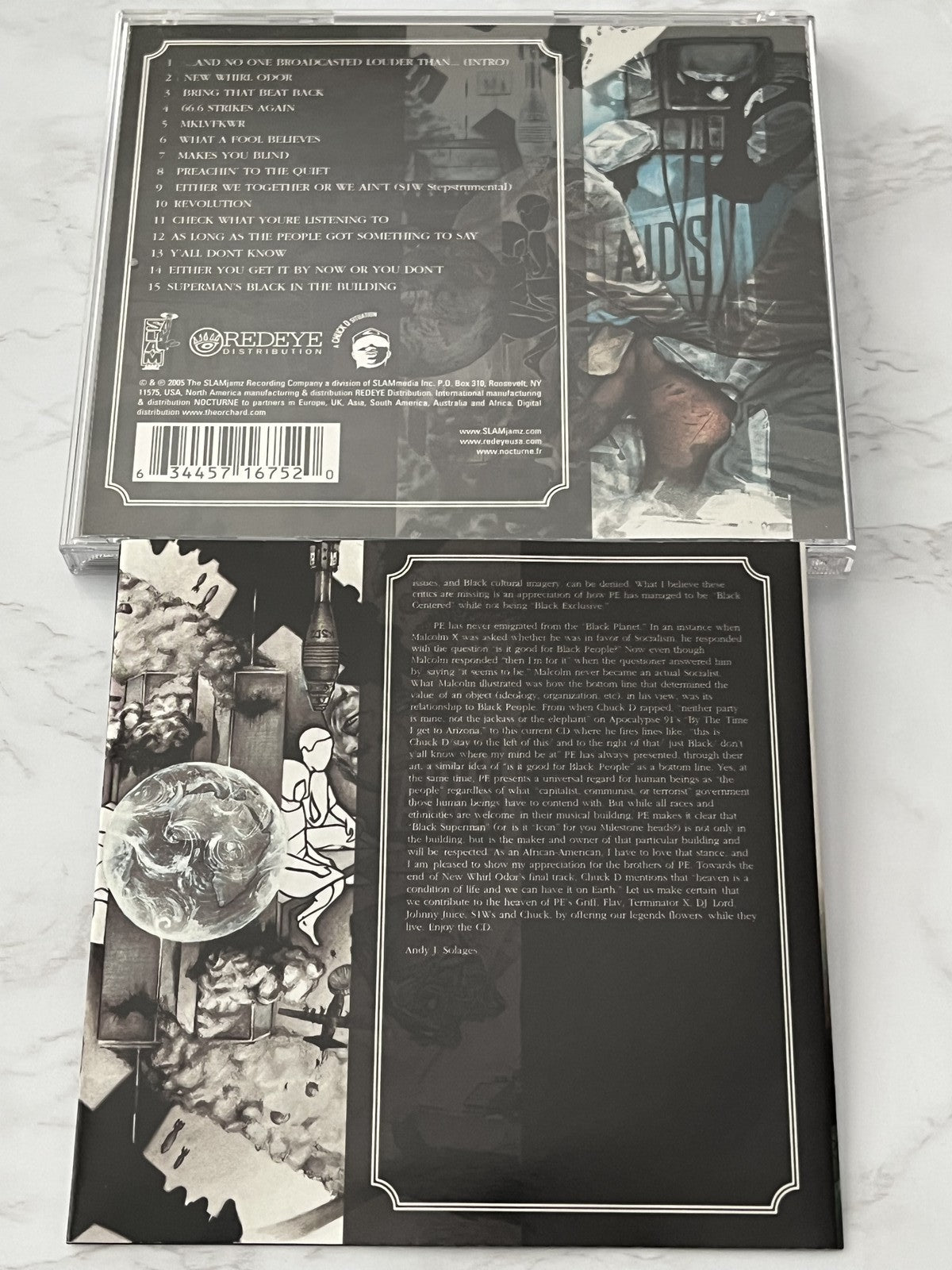 Public Enemy – New Whirl Odor (2005) [ORIGINAL USA PRESS]