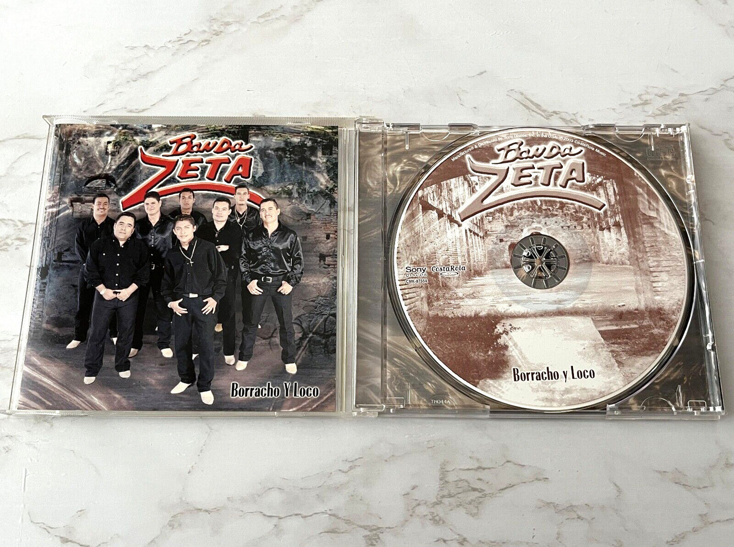 Banda Zeta – Borracho Y Loco (2003) [ORIGINAL USA PRESS]