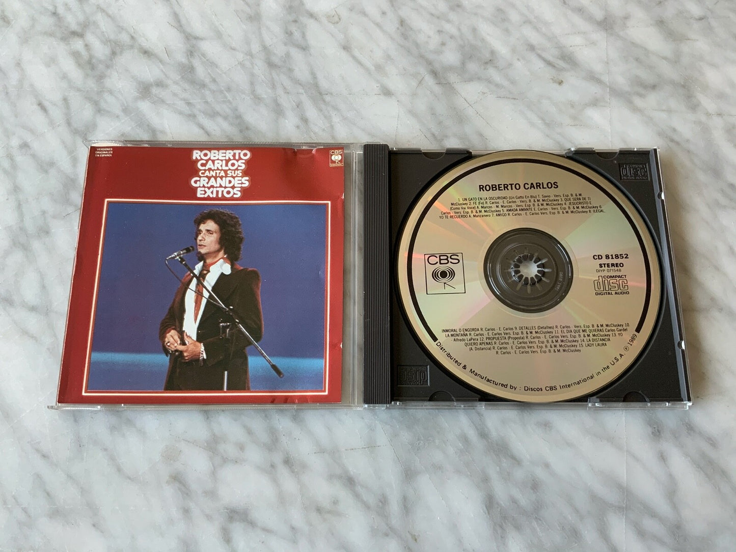 Roberto Carlos – Sus Grandes Exitos (1996) [ORIGINAL USA PRESS]