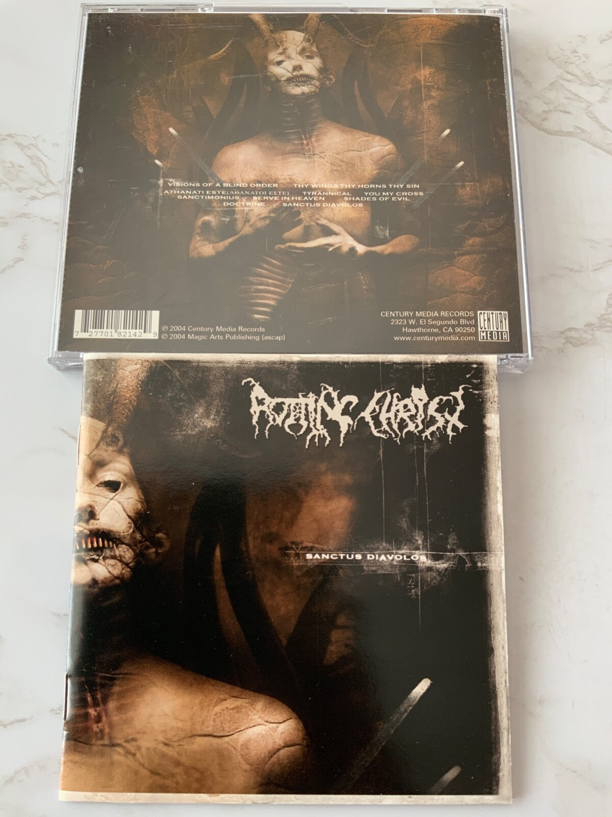 Rotting Christ – Sanctus Diavolos (2004) [ORIGINAL USA PRESS]