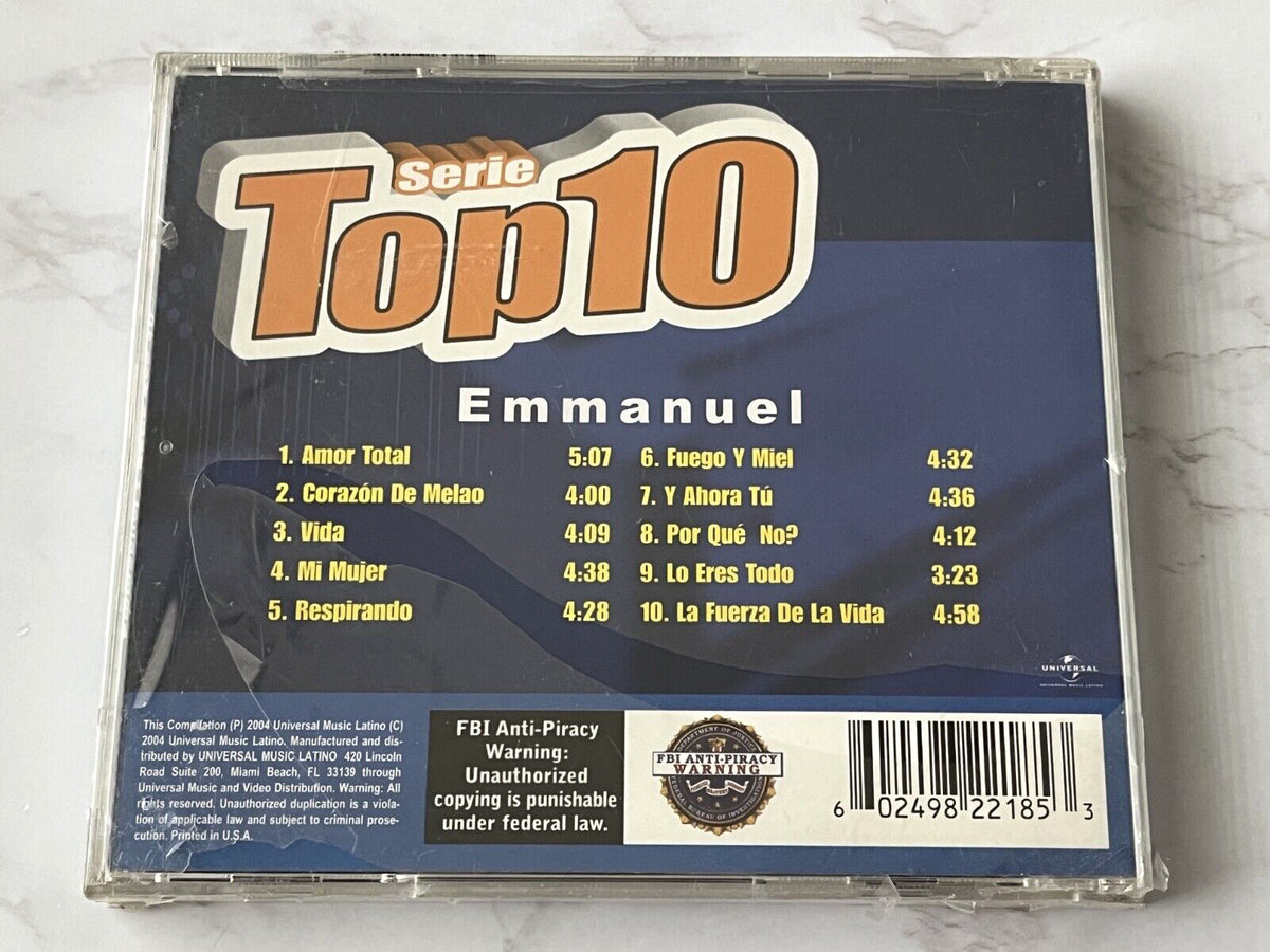 Emmanuel – Serie Top Ten (2004) [ORIGINAL USA PRESS]
