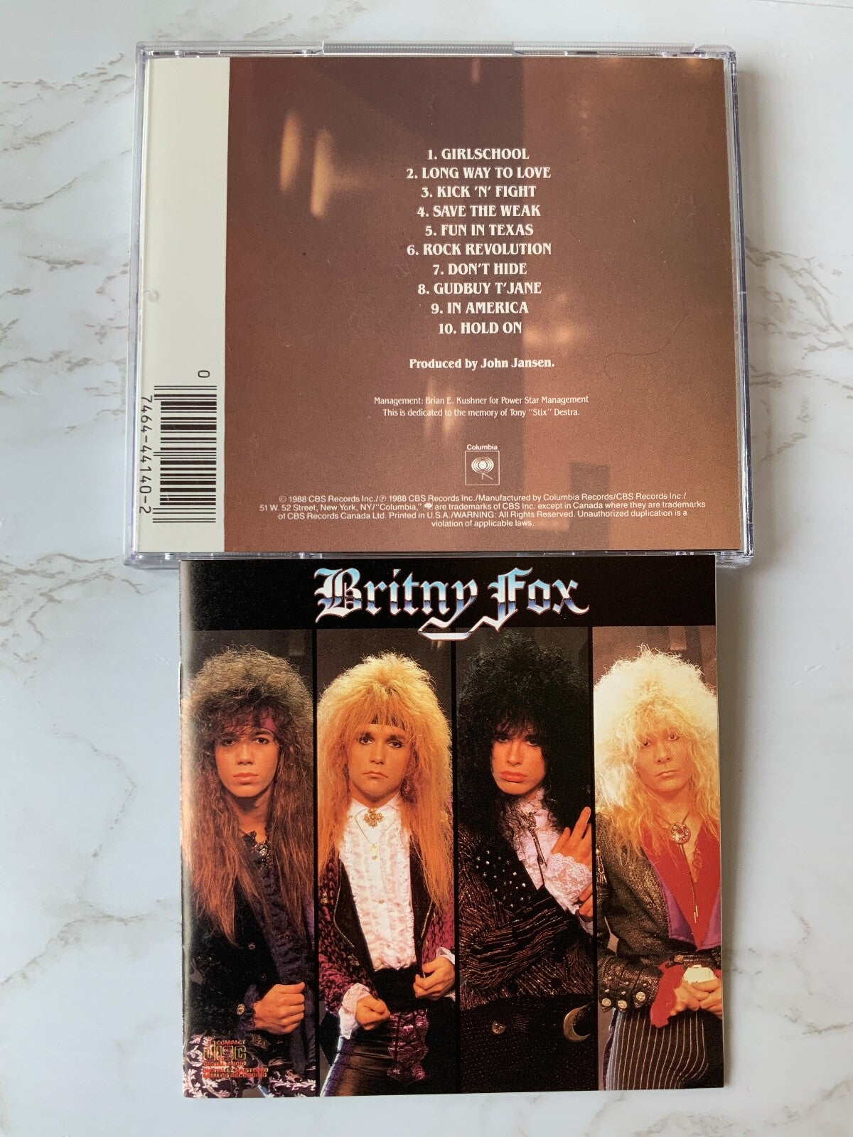 Britny Fox – Britny Fox (1988) [ORIGINAL USA PRESS]