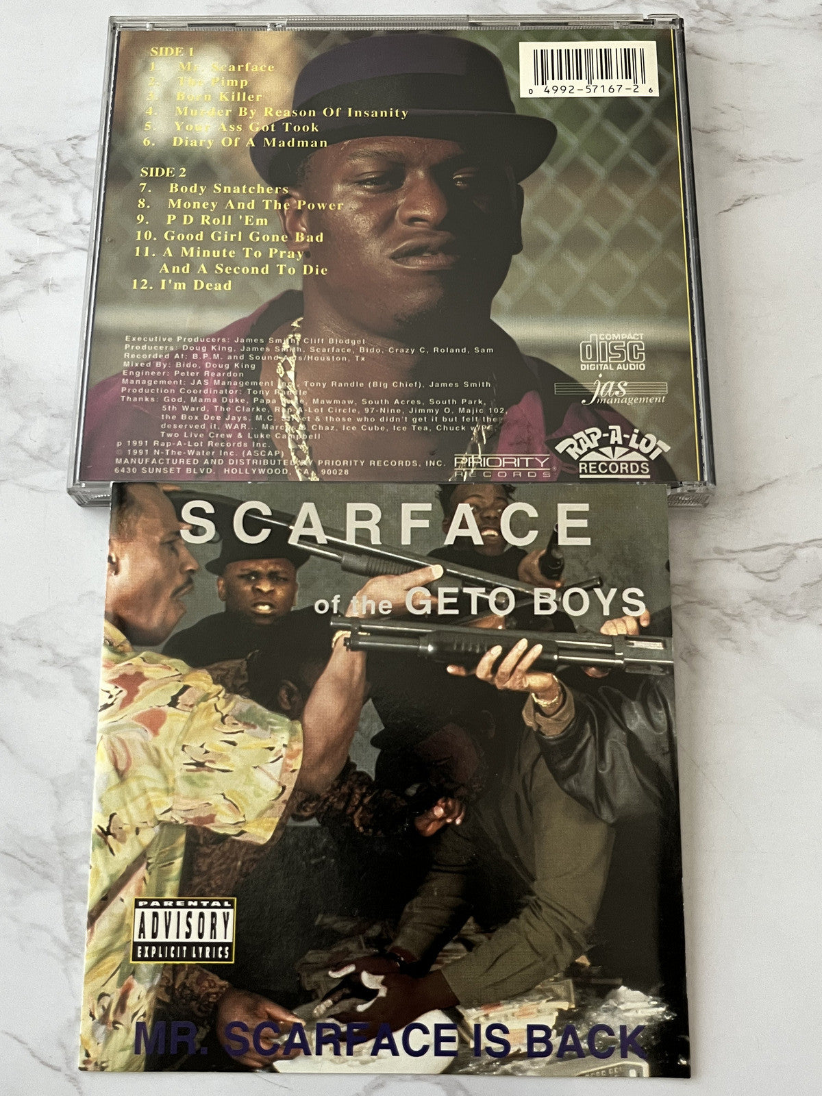 Scarface – Mr. Scarface Is Back (1991) [ORIGINAL USA PRESS]