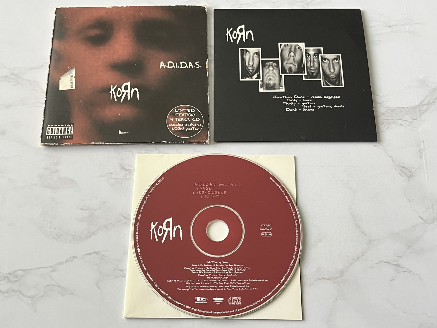 Korn – A.d.i.d.a.s. (Numbered) (1997)