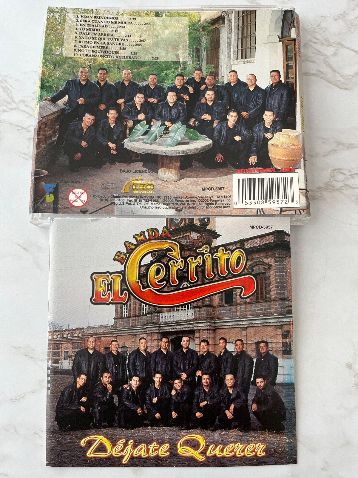 Banda El Cerrito – Dejate Querer (2002) [ORIGINAL USA PRESS]