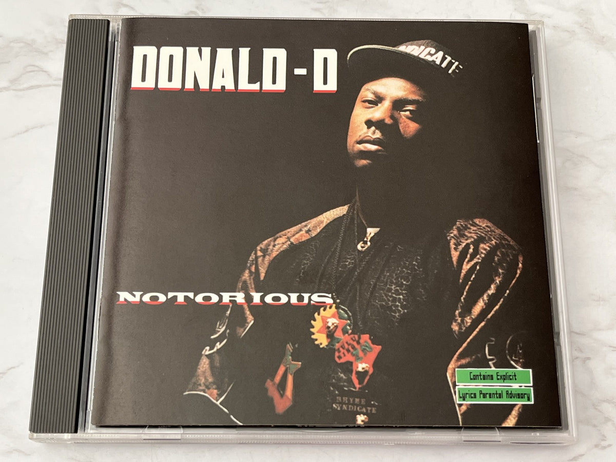 Donald-D – Donald-D Notorious (1989) [ORIGINAL USA PRESS]