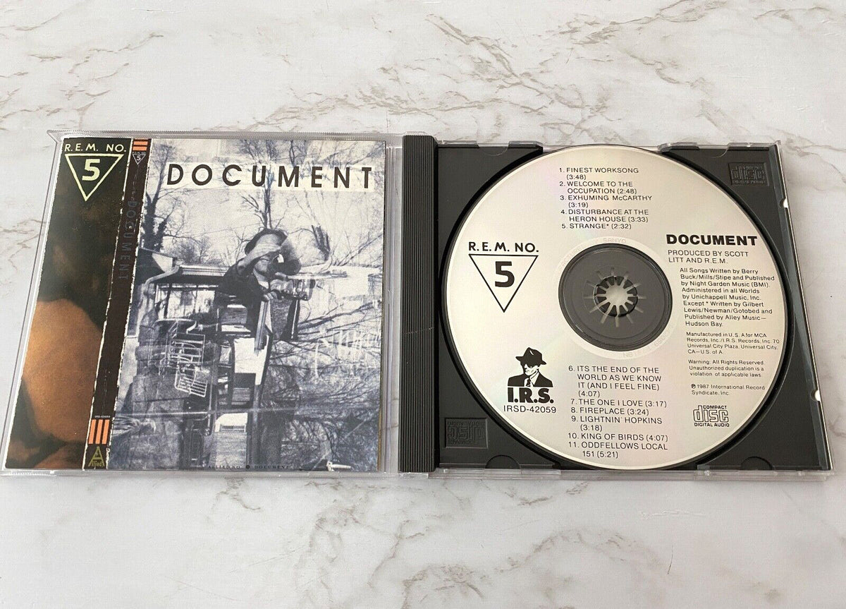 R.E.M. – Document (1987) [JAPAN TARGET ERA]