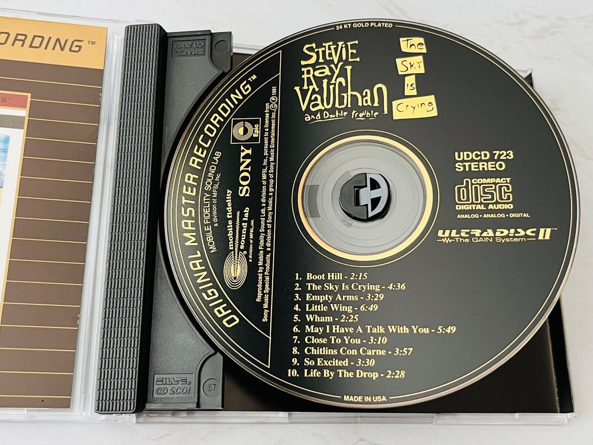 Stevie Ray Vaughan – The Sky Is Crying (MFSL, 24KT Gold, Numbered) (1998)