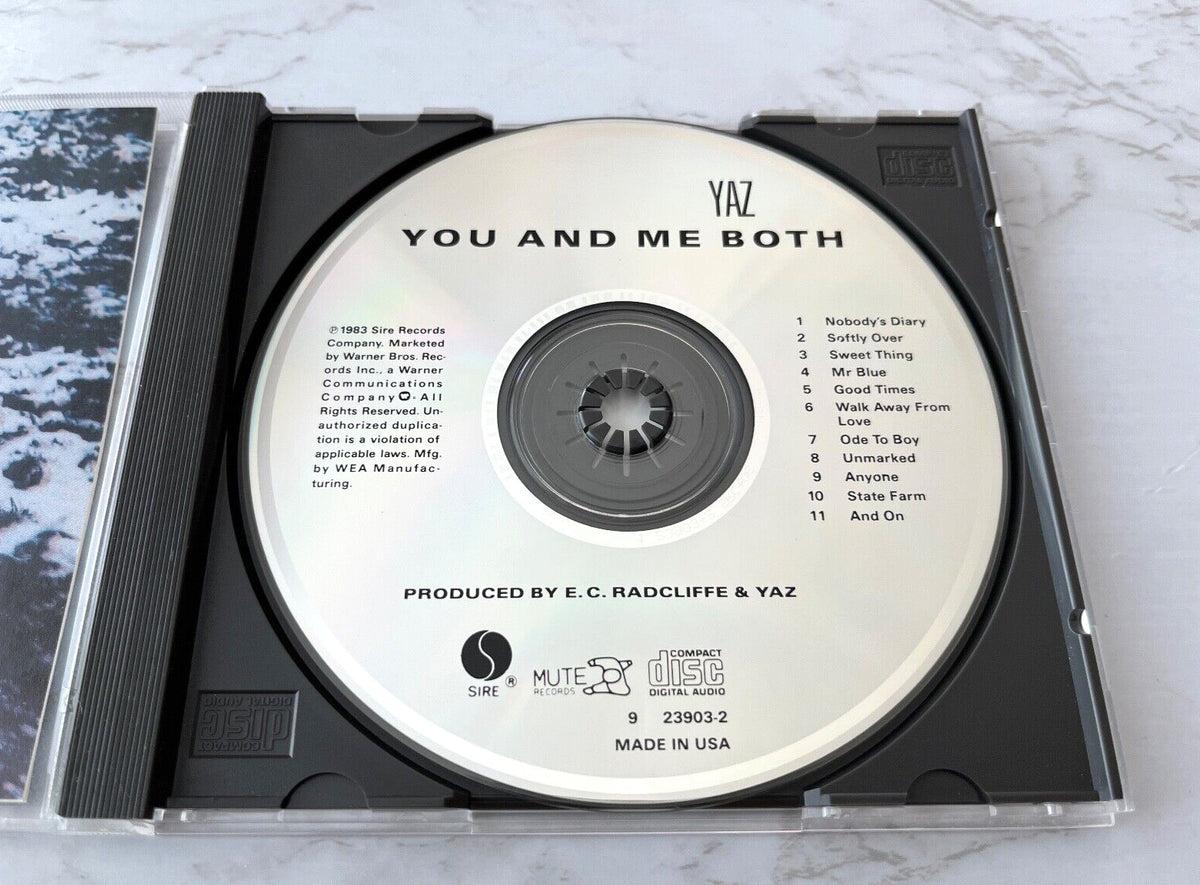 Yaz – You And Me Both (1987) [ORIGINAL USA PRESS]