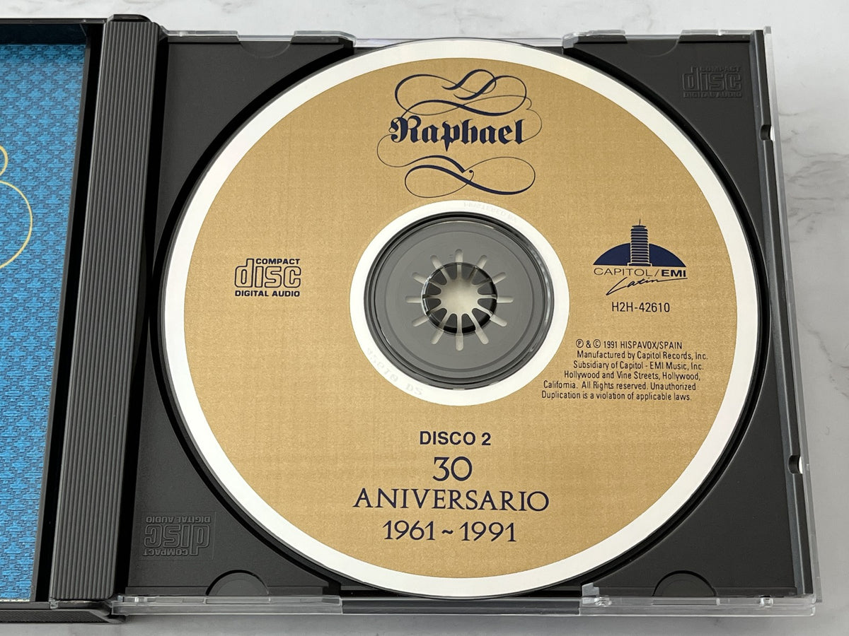 Raphael – 30 Aniversario 1961-1991 (1991) [ORIGINAL USA PRESS]
