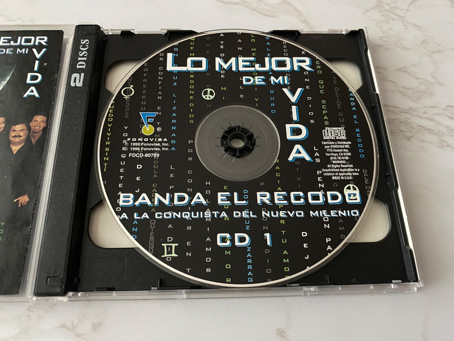Banda El Recodo – Lo Mejor De Mi Vida (1999) [ORIGINAL USA PRESS]