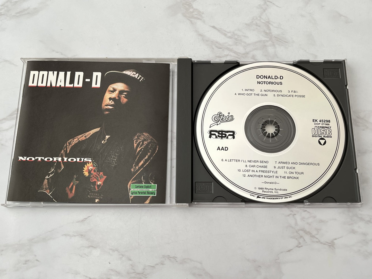 Donald-D – Donald-D Notorious (1989) [ORIGINAL USA PRESS]