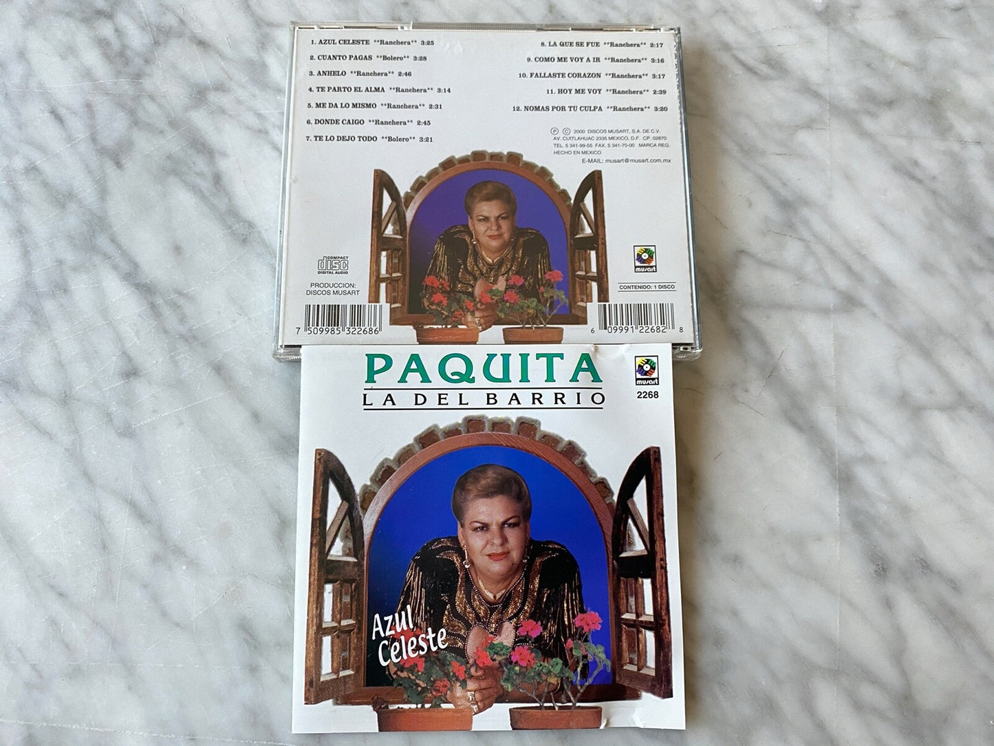 Paquita La Del Barrio – Azul Celeste (2000)