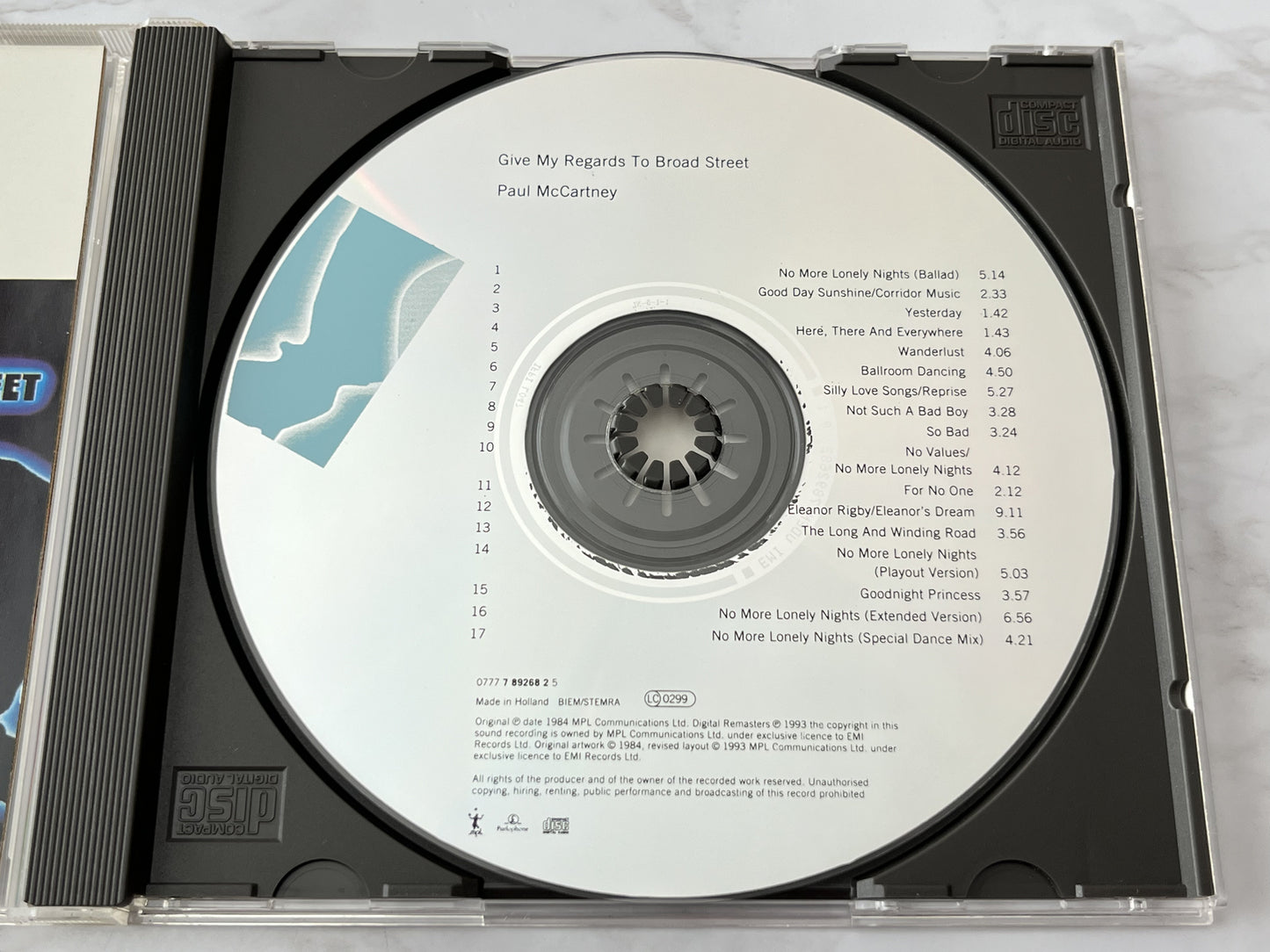 Paul McCartney – Give My Regards To Broad Street [GERMAN PRESS]
