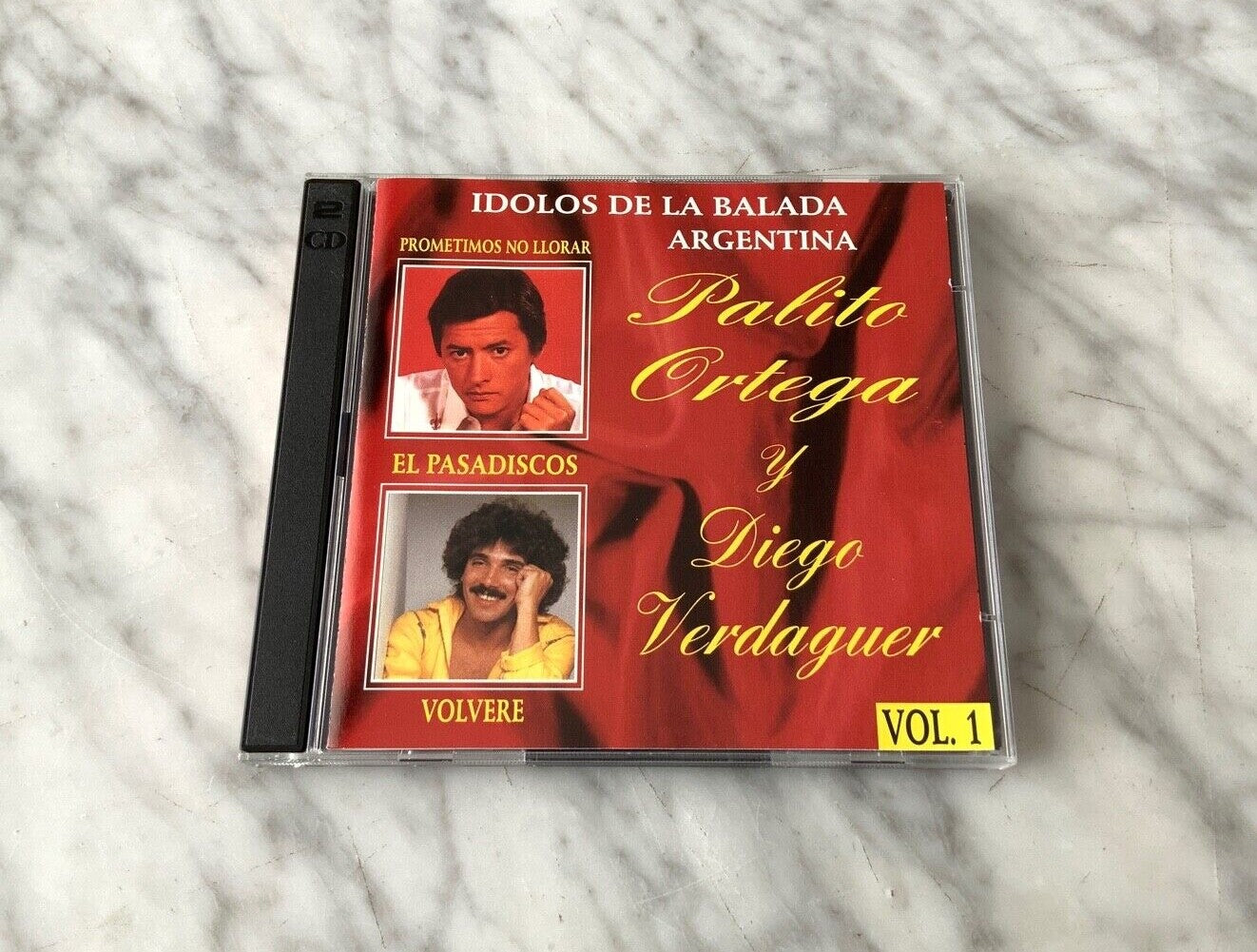 Palito Ortega, Diego Verdaguer – Idolos De La Balada Argentina Palito Ortega Diego Verdaguer (2002)