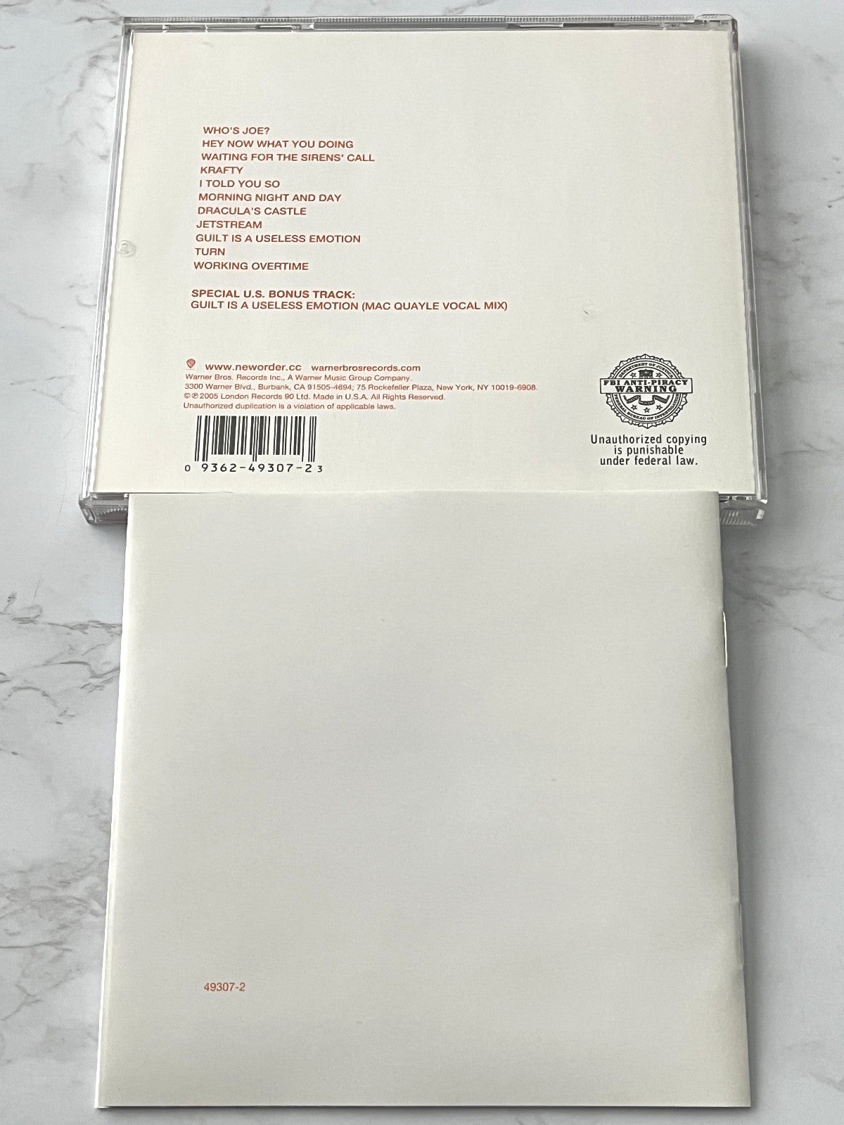 New Order – Waiting For The Siren's Call (2005)