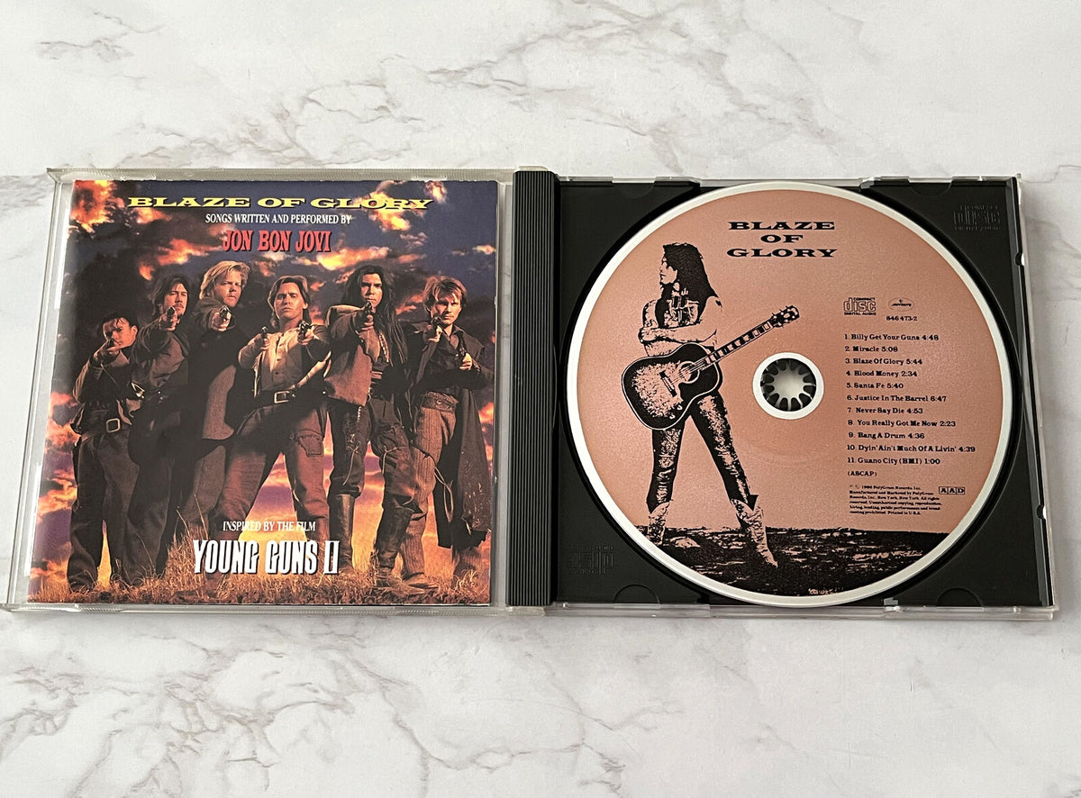 Bon Jovi – Blaze Of Glory (1990) [ORIGINAL USA PRESS]