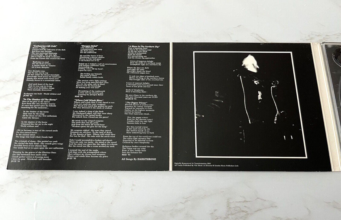 Darkthrone – A Blaze in The Northern Sky (Digipak) (2003) [UK PRESS]