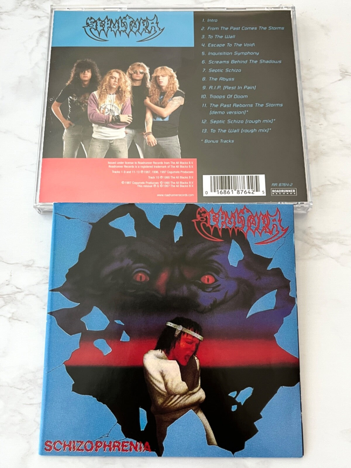 Sepultura – Schizophrenia [UK PRESS]