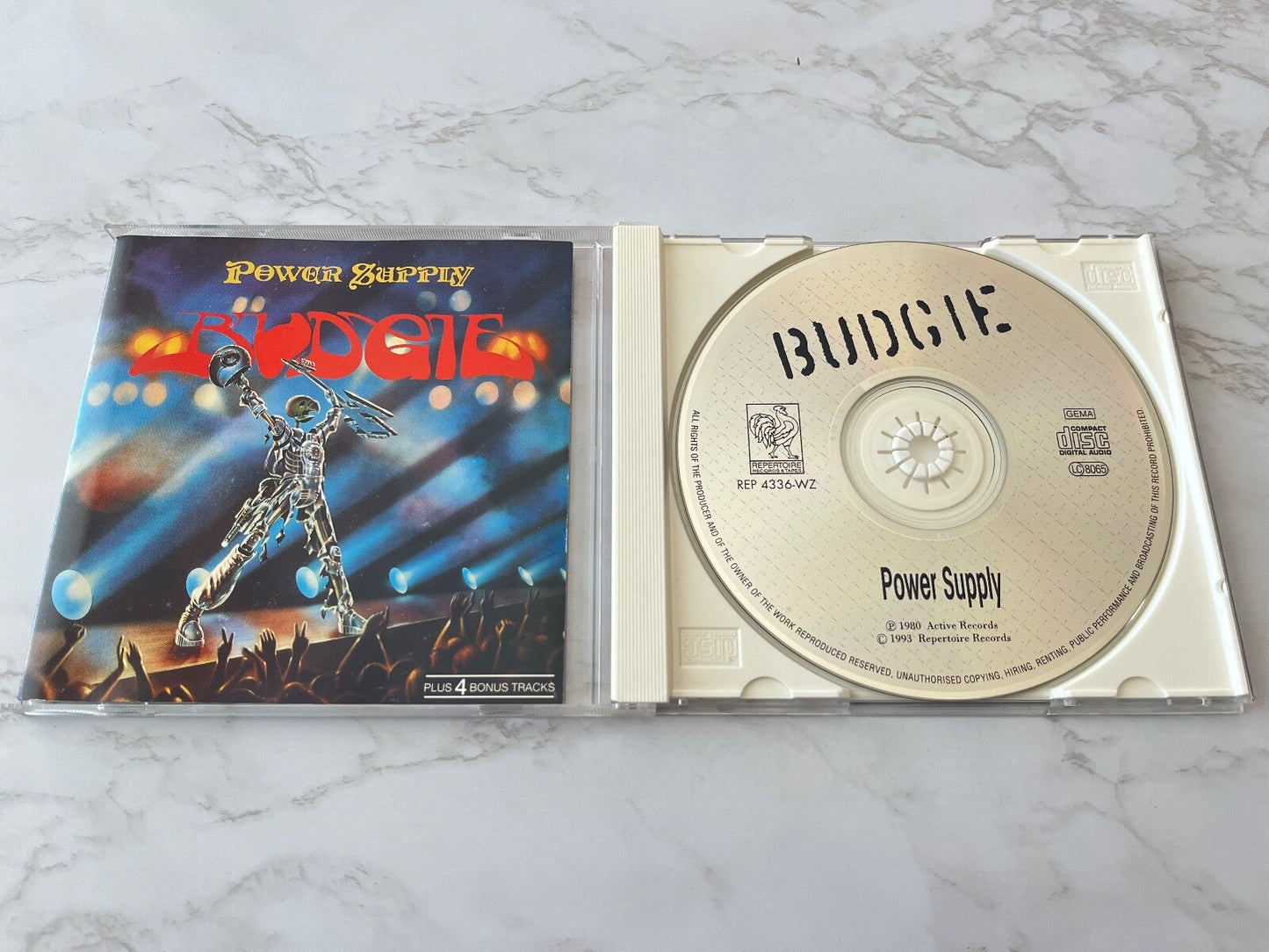 Budgie – Power Supply (1993) [DADC PRESS]