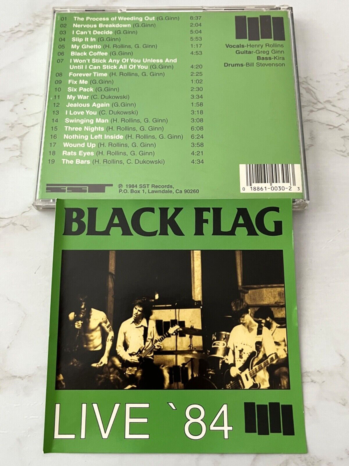 Black Flag – Live '84 (1998) [ORIGINAL USA PRESS]