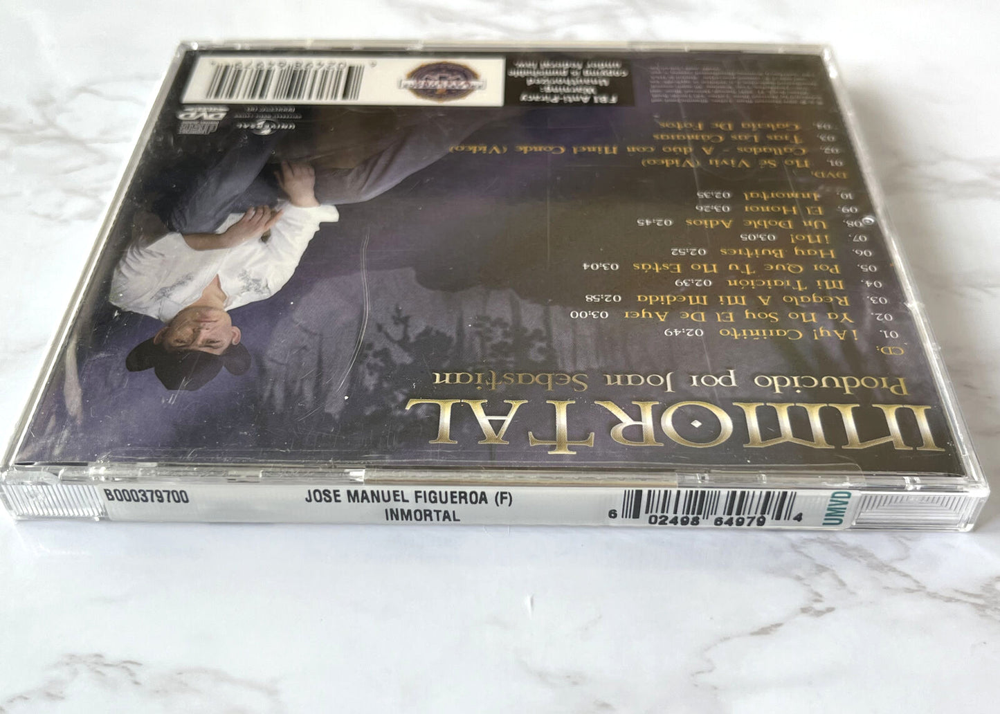 Jose Manuel Figueroa – Inmortal (CD/DVD) (2004)