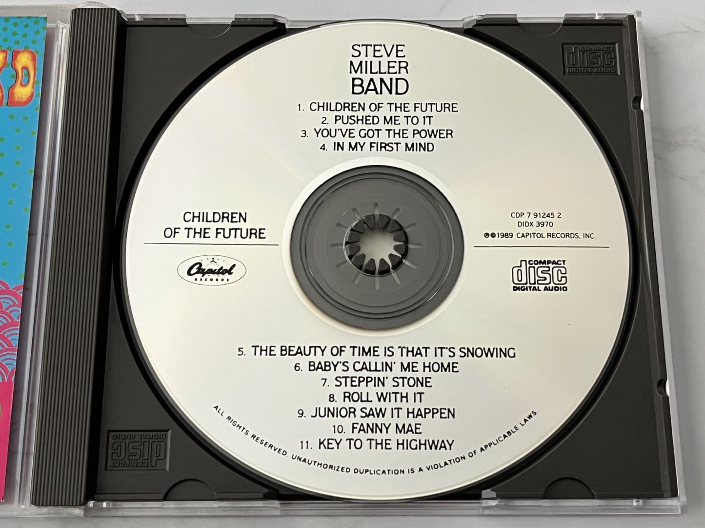 Steve Miller Band – Children Of The Future (1989) [ORIGINAL USA PRESS]