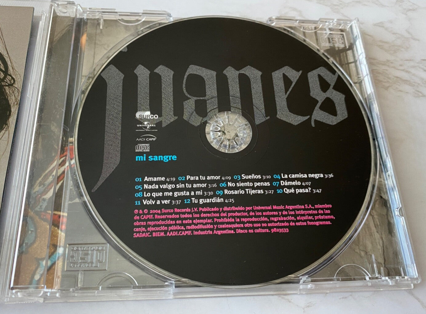 Juanes – Mi Sangre (2004)