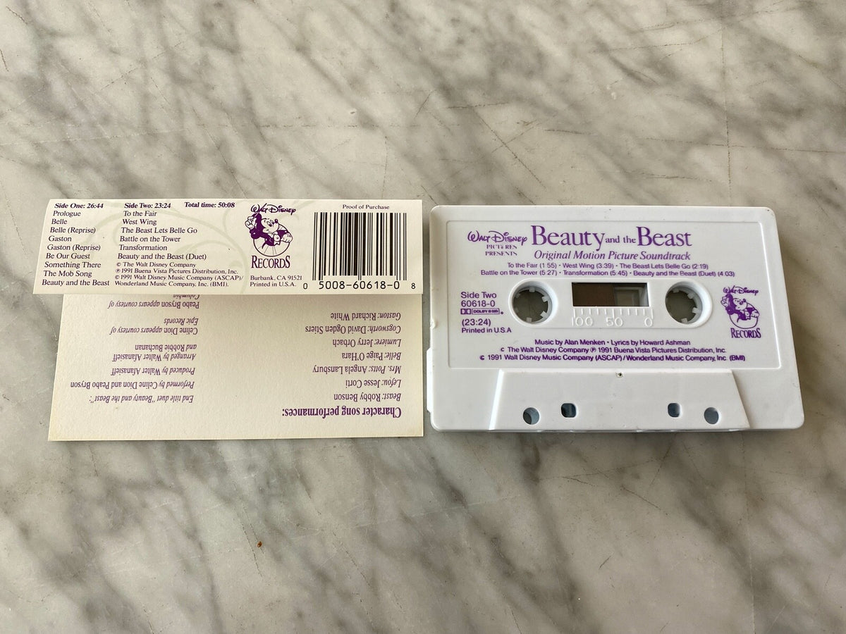 Beauty And The Beast Motion Picture Soundtrack (1991)