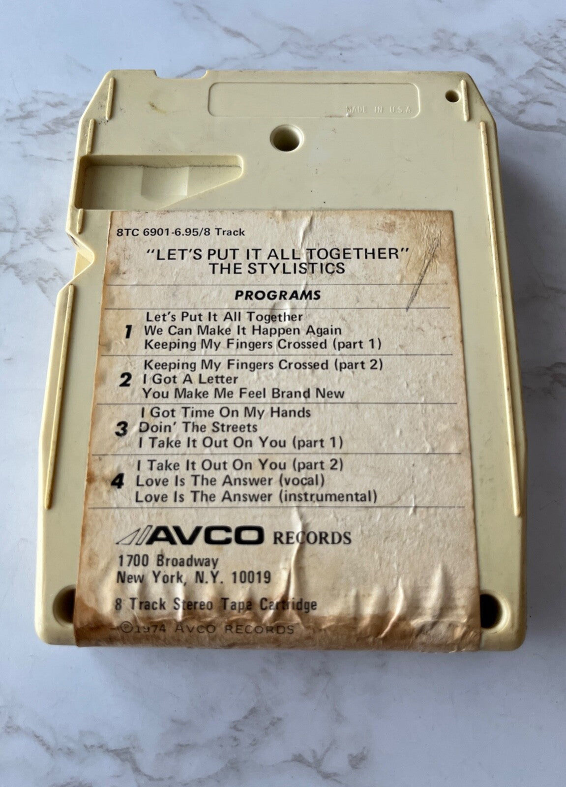 The Stylistics – Let's Put It All Together (1974)