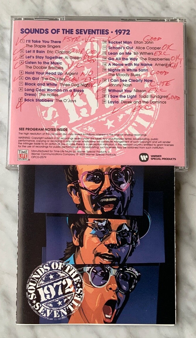 America, Elton John – Time Life Sounds Of The Seventies 1972 (1989)