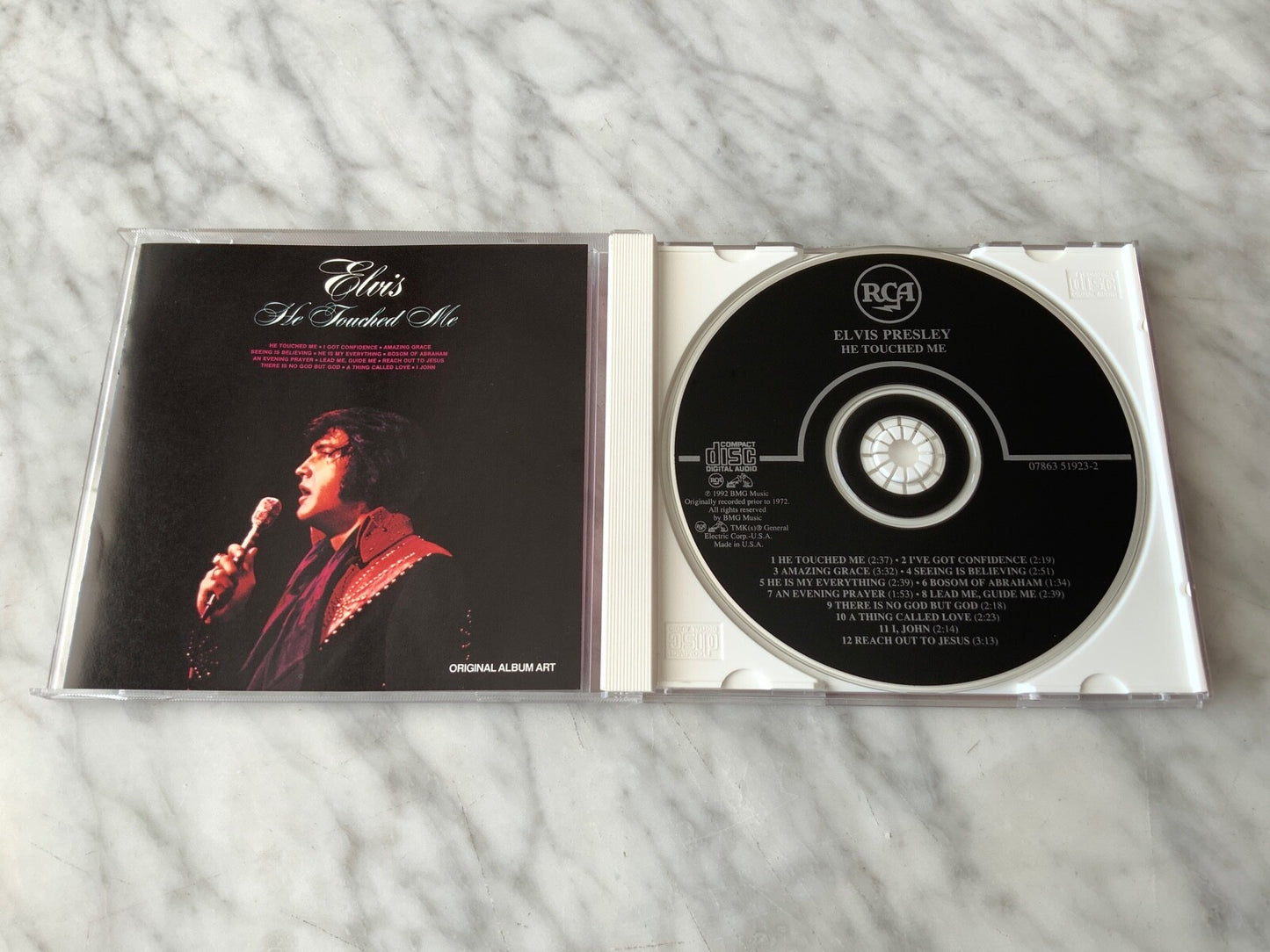 Elvis Presley – He Touched Me (1992) [JVC PRESS]