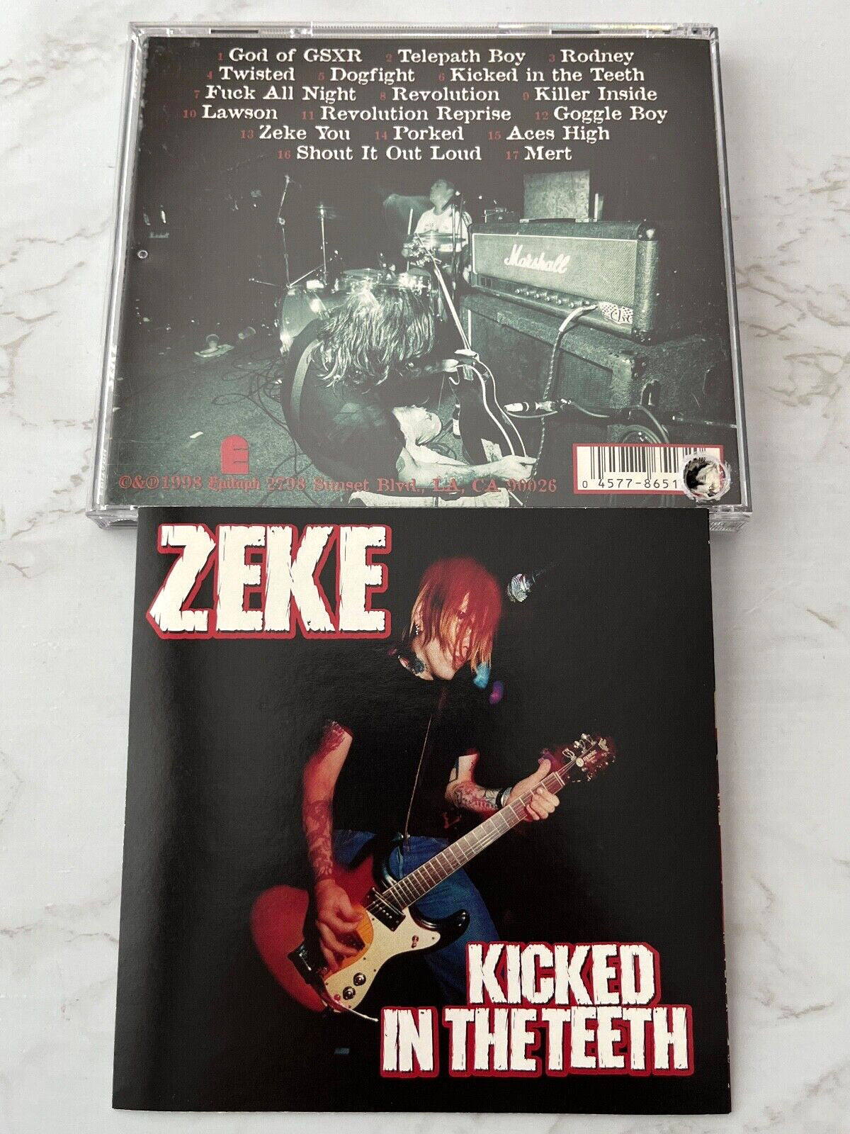 Zeke – Kicked In The Teeth (1998) [ORIGINAL USA PRESS]