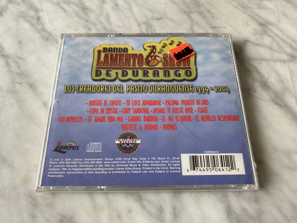 Banda Lamento Show De Durango – Los Creadores Del Pasito Duranguense (2004)