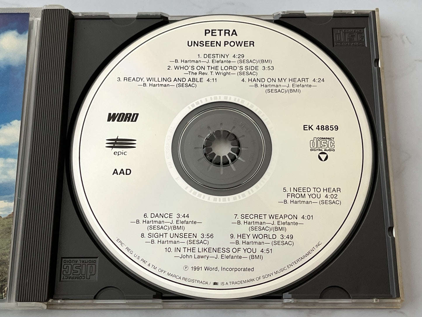 Petra – Unseen Power (1991) [ORIGINAL USA PRESS]
