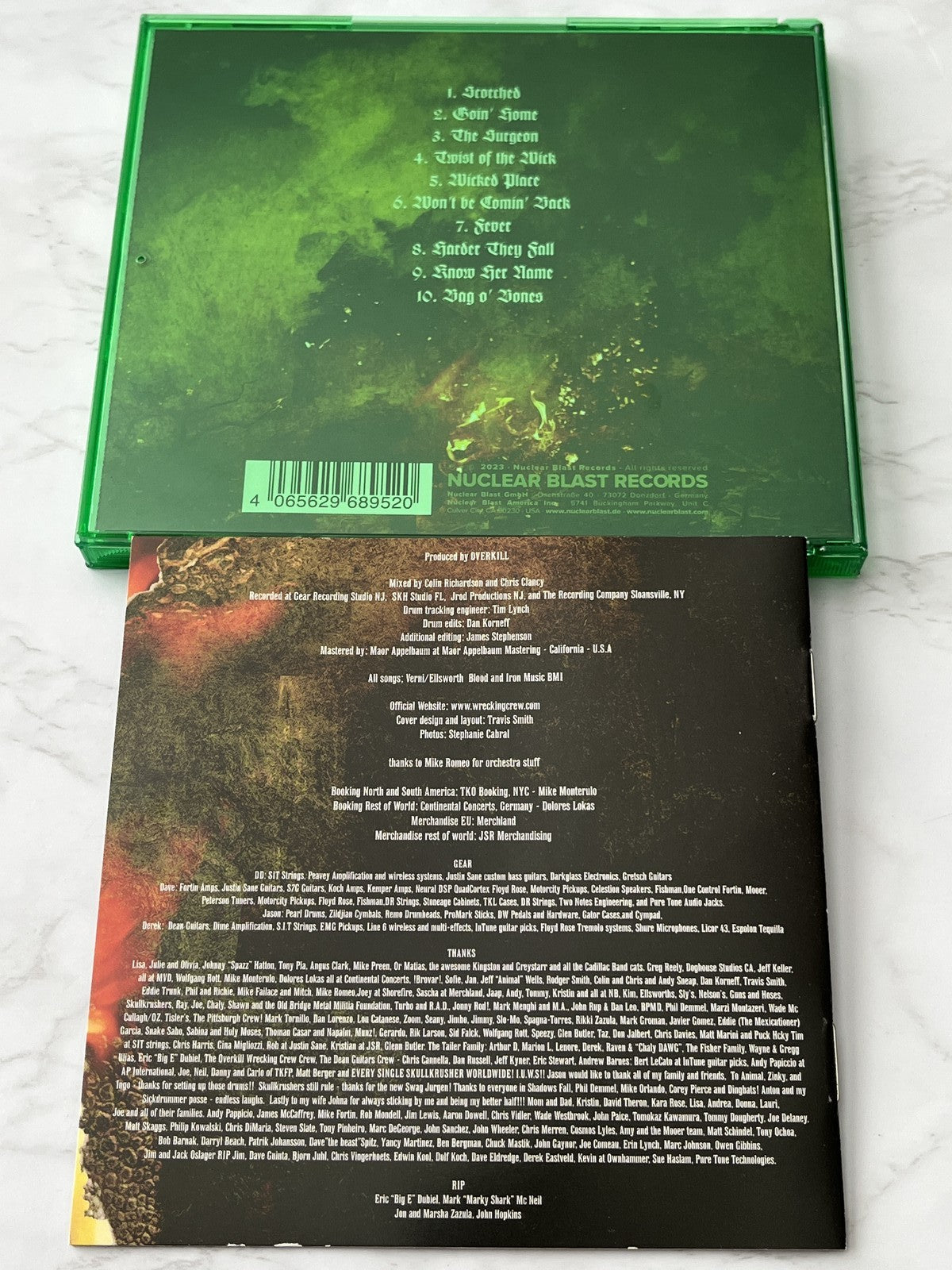 Overkill – Scorched (2023) [ORIGINAL USA PRESS]