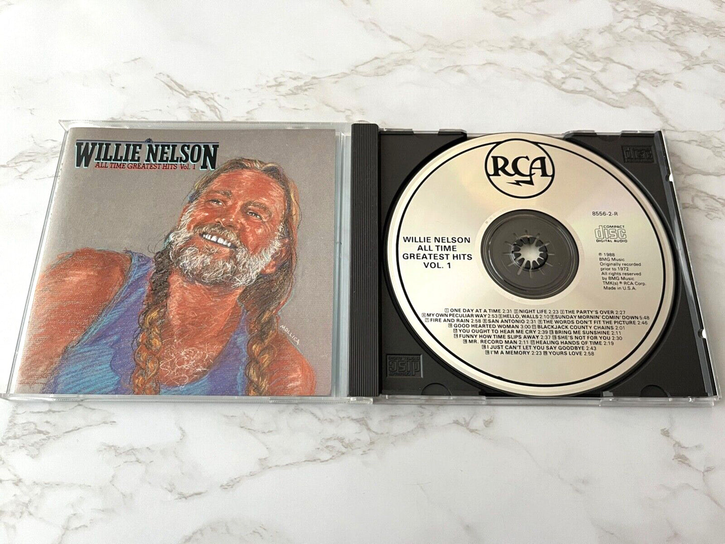 Willie Nelson – All Time Greatest Hits Vol. 1 (1988) [DISCTRONICS PRESS]