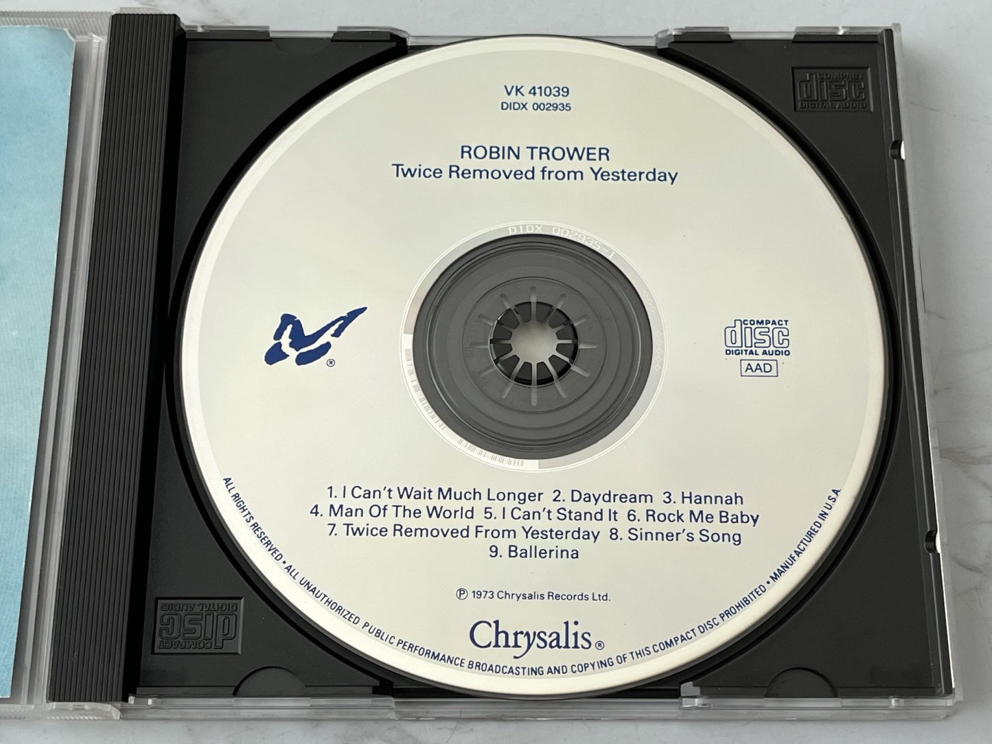 Robin Trower – Twice Removed From Yesterday [DADC PRESS]