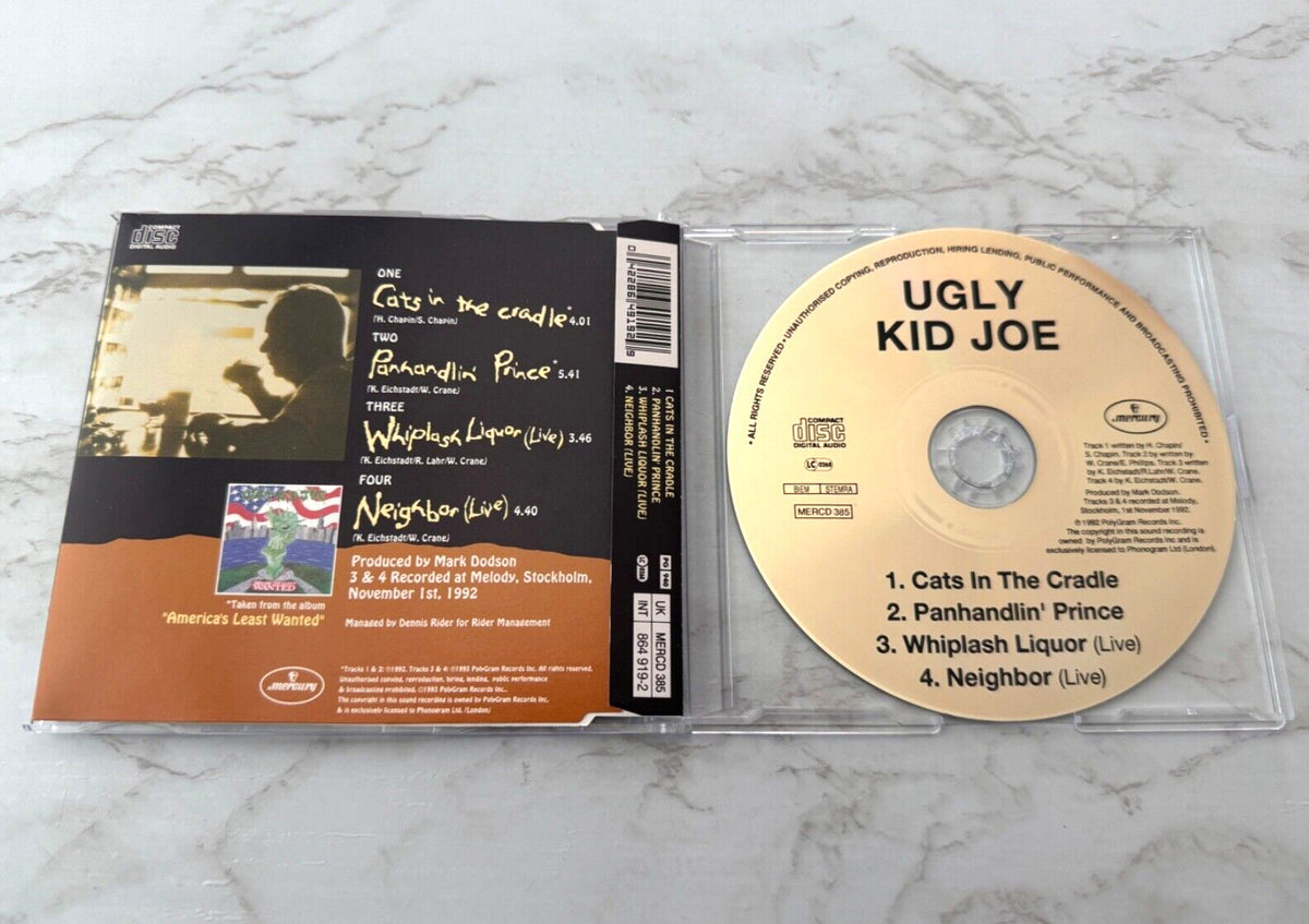 Ugly Kid Joe – Cats In The Cradle (1993) [UK PRESS]