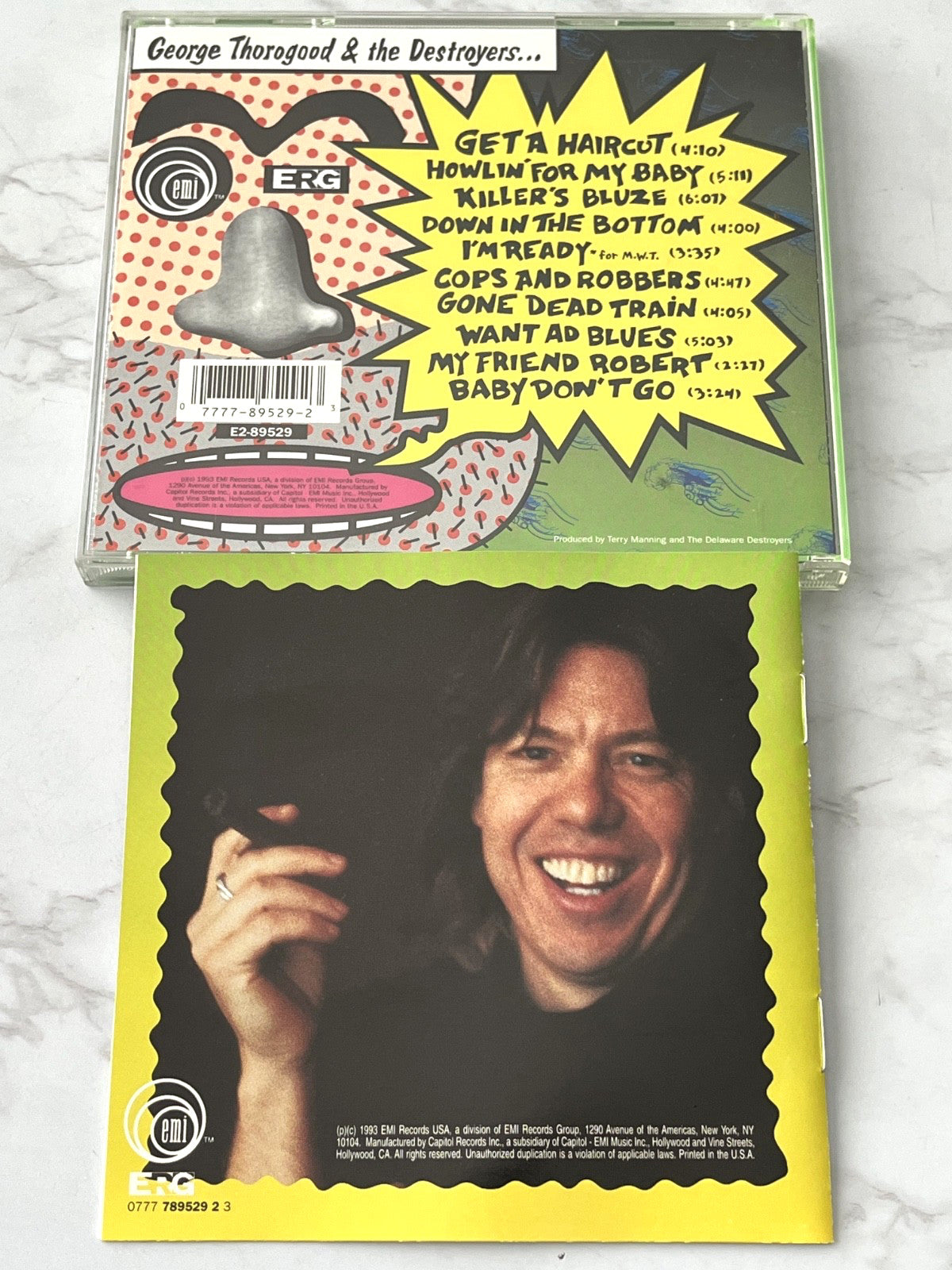 George Thorogood – & The Destroyers Haircut (1993) [ORIGINAL USA PRESS]