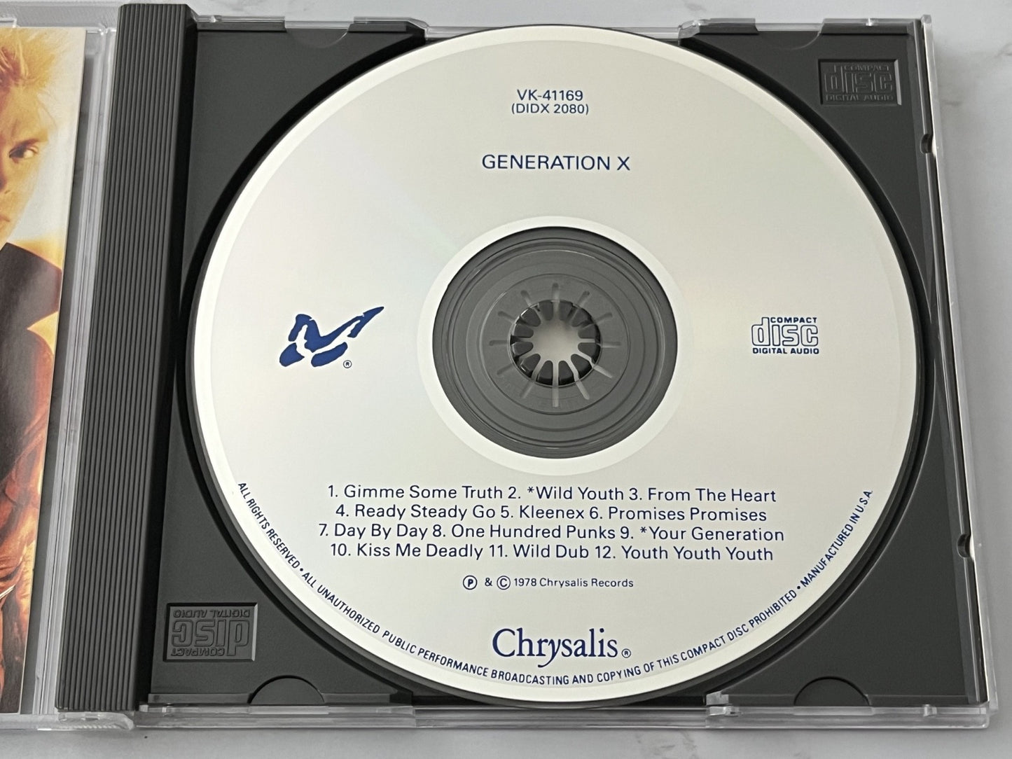 Generation X – Generation X (1987) [DADC PRESS]