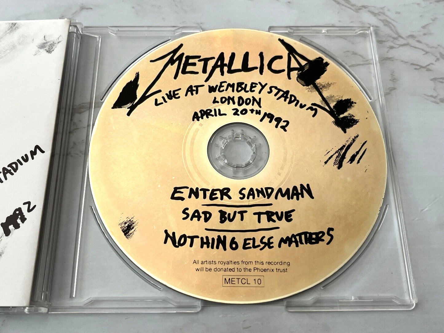 Metallica – Nothing Else Matters Live (1992) [UK PRESS]