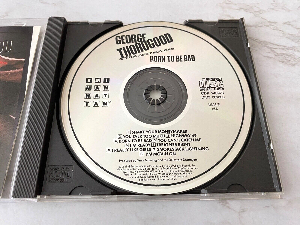 George Thorogood – Born To Be Bad [DADC PRESS]