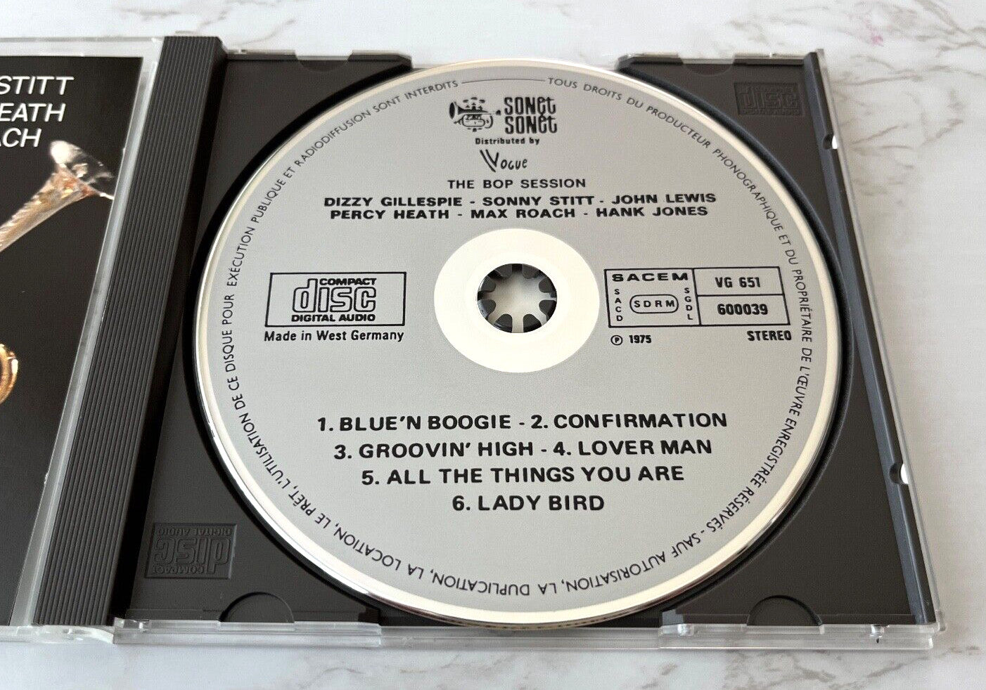 Dizzy Gillespie, Hank Jones, John Lewis, Percy Heath, Sonny Stitt – Lewis The Bop Session (1983) [W GERMANY TARGET ERA]