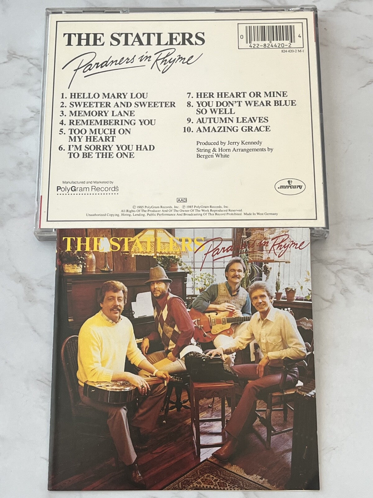 The Statler Brothers – Pardners In Rhyme (1985) [W GERMANY TARGET ERA]