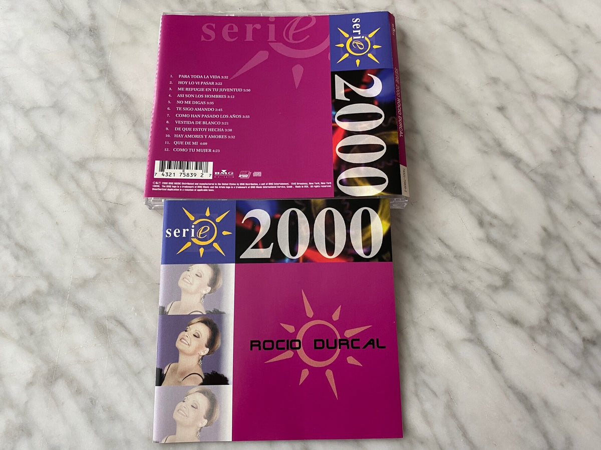 Rocio Durcal – Serie 2000 (2000) [ORIGINAL USA PRESS]