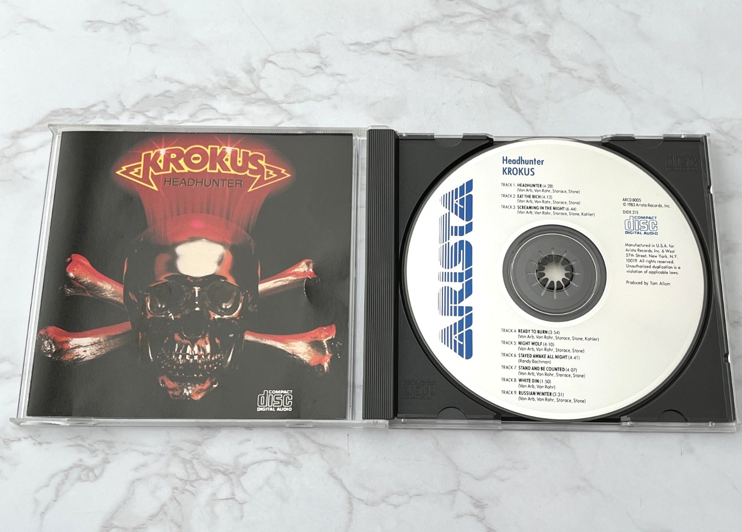 Krokus – Headhunter (1987) [ORIGINAL USA PRESS]