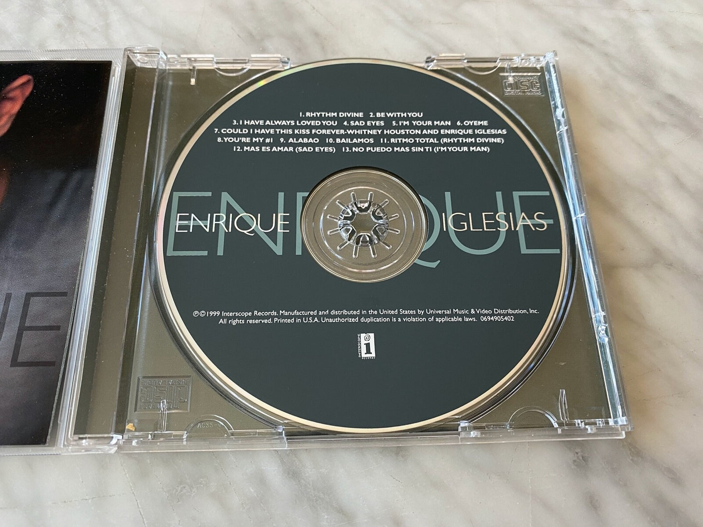 Enrique Iglesias – Enrique (1999) [ORIGINAL USA PRESS]