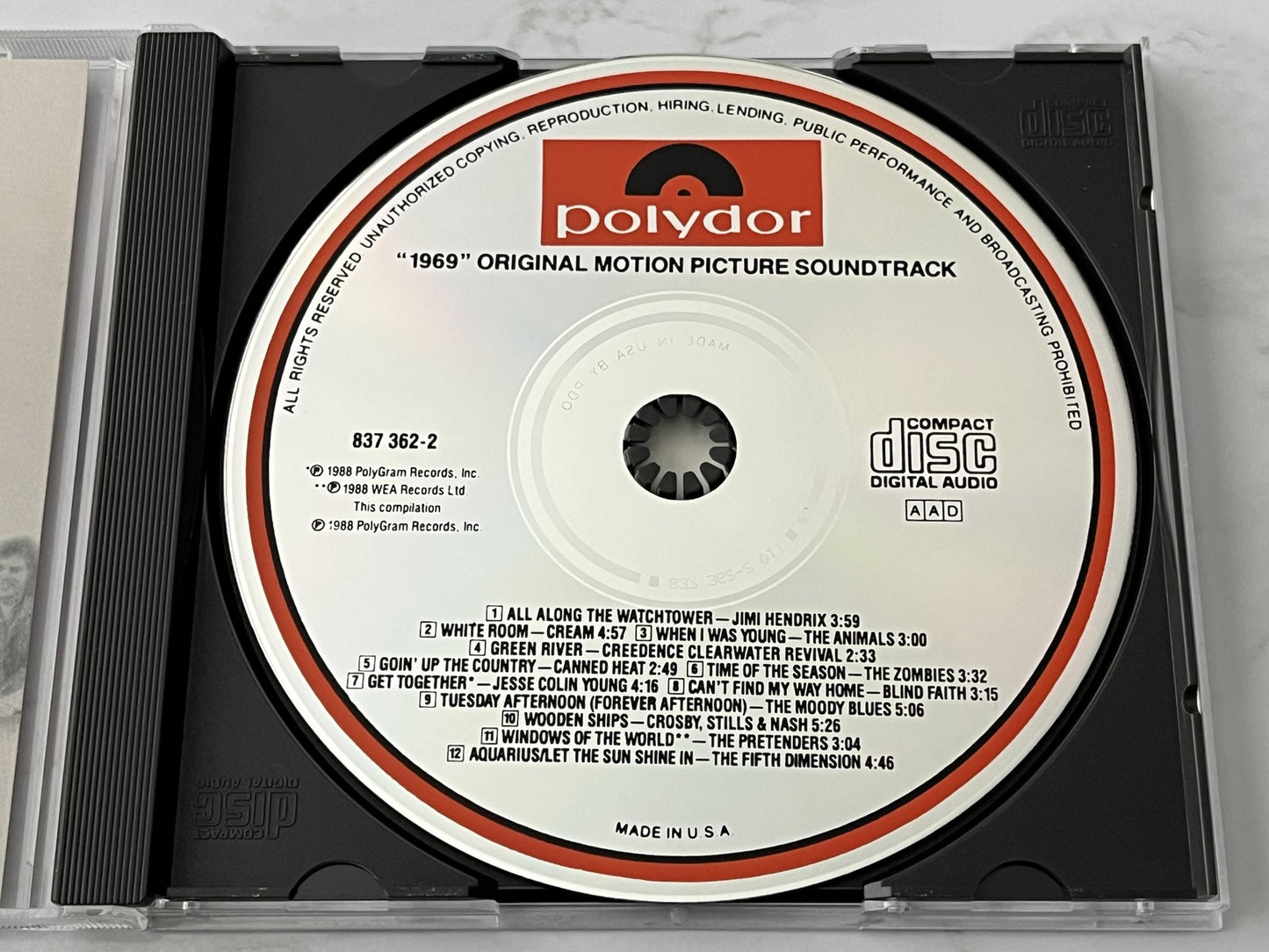 1969 Original Motion Picture Soundtrack (1988) [USA SILVER DISC PDO]