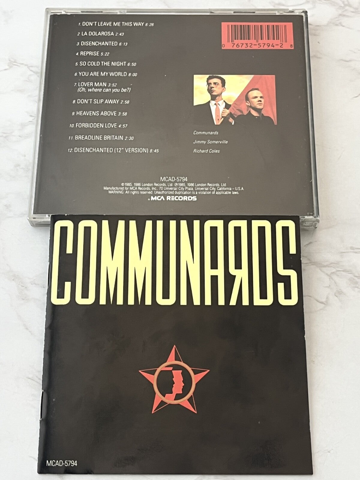 The Communards – The Communards (1986) [JAPAN TARGET ERA]